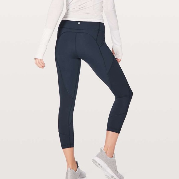 lululemon athletica Pants - Lululemon Athletica All The Right Places II crop 23” in True Navy Leggings